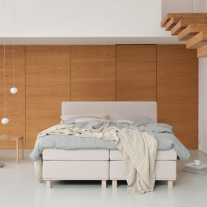 Cube boxspringset van Sand by Eastborn