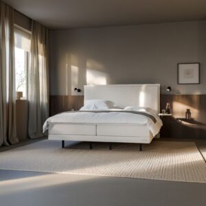 Jensen Prestige boxspring met Lean Seamless base