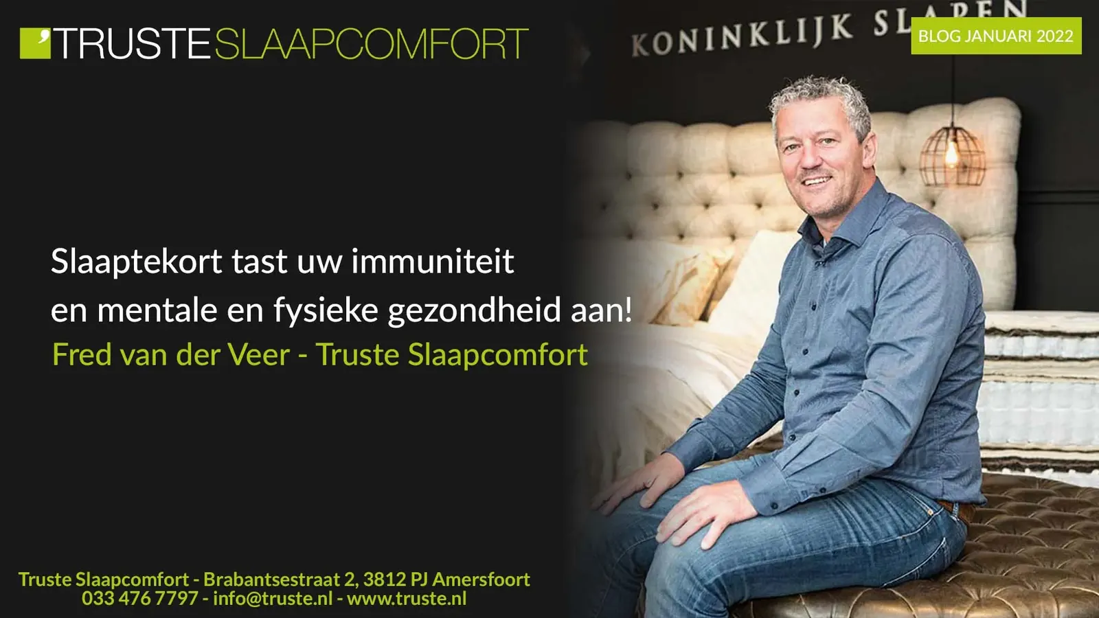 Slaaptekort tast je immuniteit en je mentale en fysieke gezondheid aan